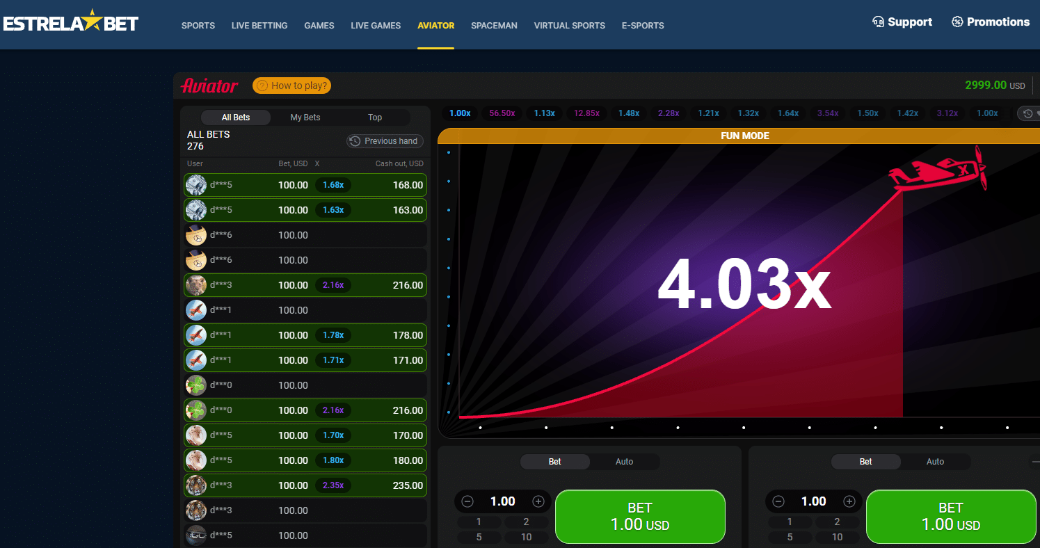 Estrela bet aviator