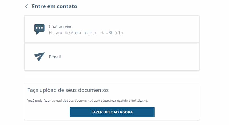 Canais de Apoio ao Cliente na Sportingbet