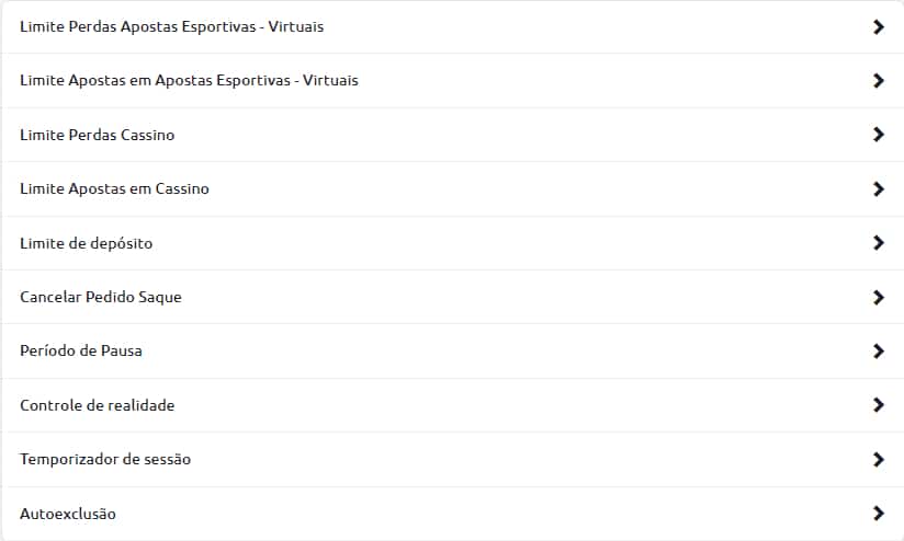 Medidas de Jogo Respons&aacute;vel e de Seguran&ccedil;a na Betano
