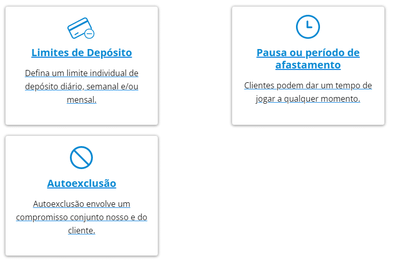 Medidas de Jogo Respons&aacute;vel da Sportingbet