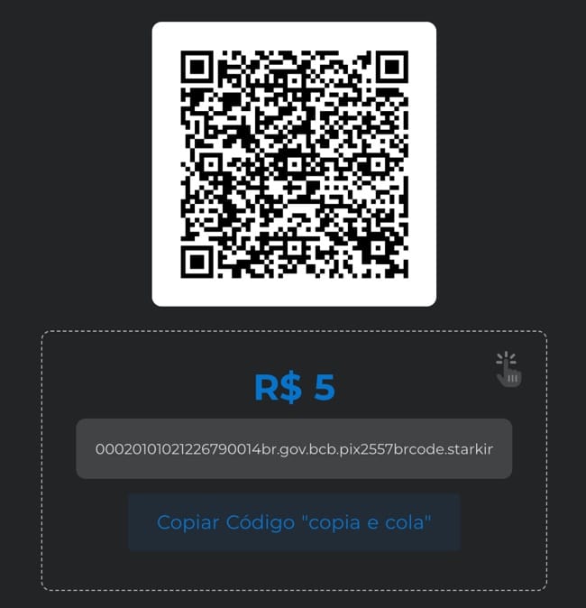 cassinopix &eacute; confiavel e recebe pagamento via pix