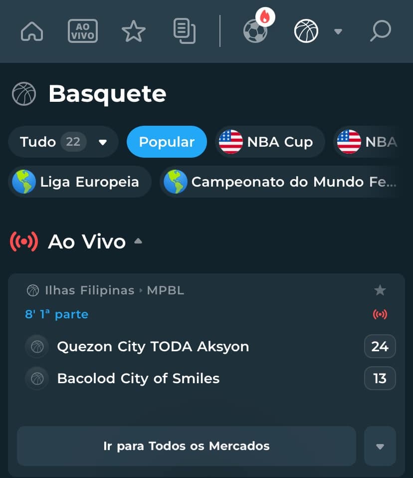 opcoes de basquete na apostatudo
