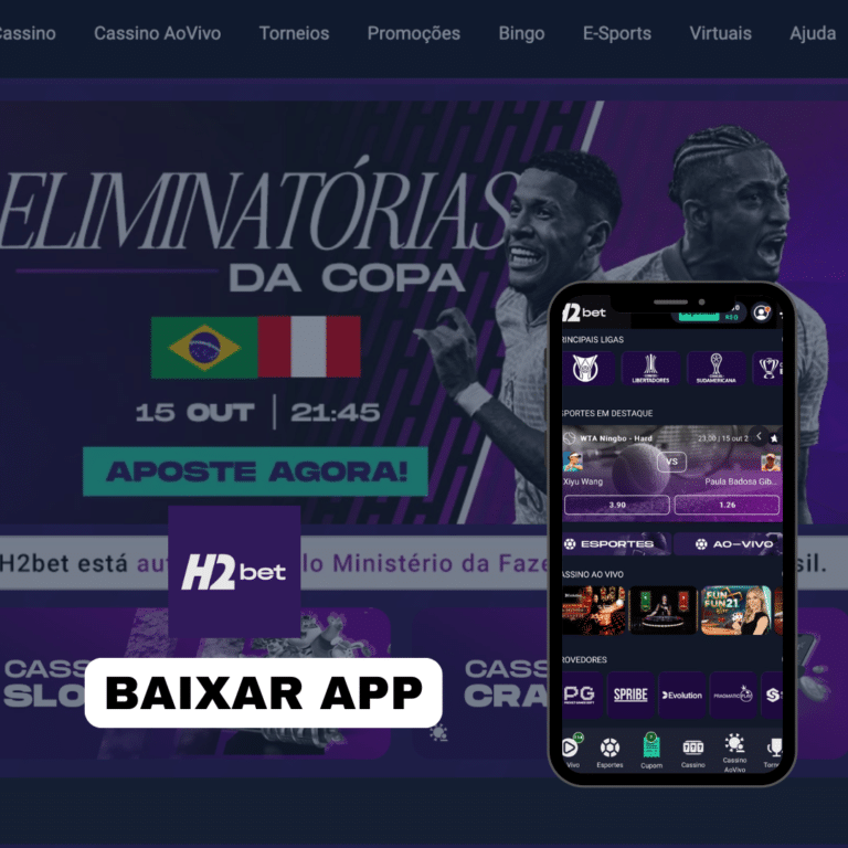 H2Bet app: como baixar e apostar pelo celular