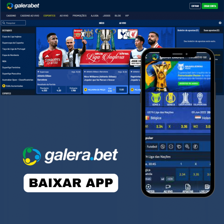Galera.bet App 2026: Como Apostar Pelo Celular | Android e iOS