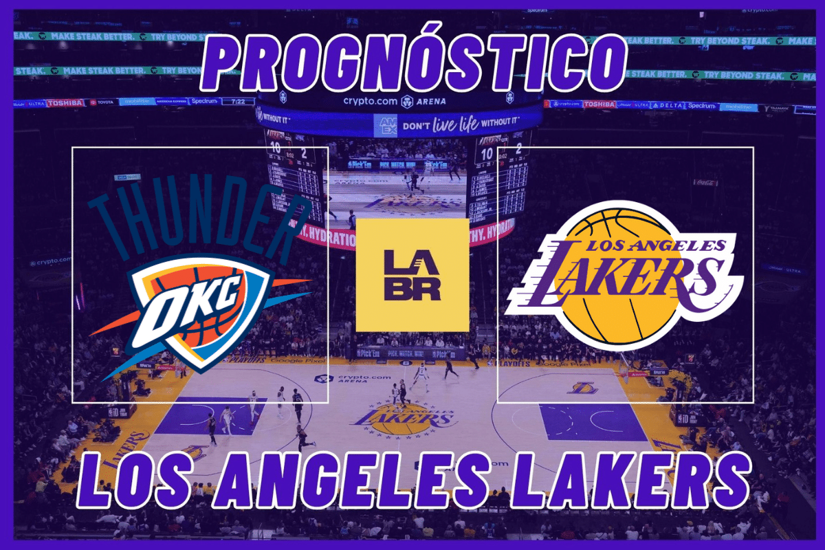 Oklahoma City Thunder x Los Angeles Lakers palpite e progn&oacute;stico - 06/04/2025