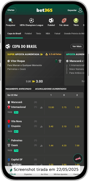 P&aacute;gina Inicial da Bet365