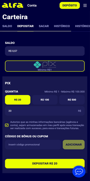 Imagem com a tela de uma conversa com o chat ao vivo