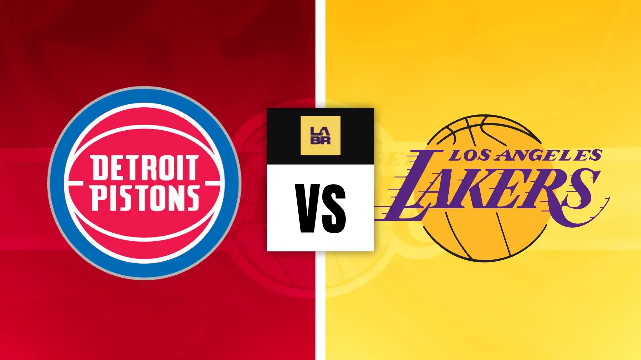 Confronto Pistons x Lakers palpites temporada regular
