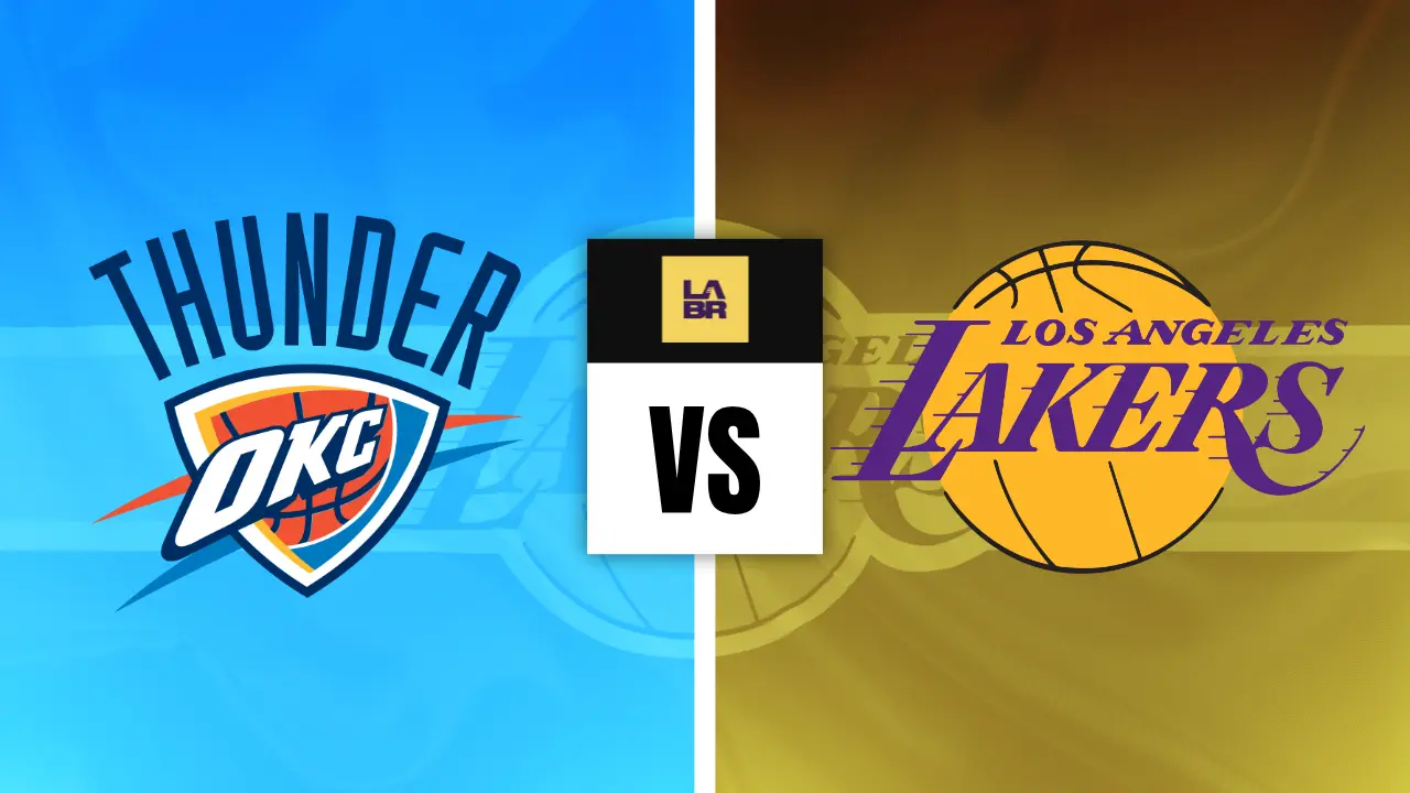 Confronto Thunder x Lakers: palpites temporada regular